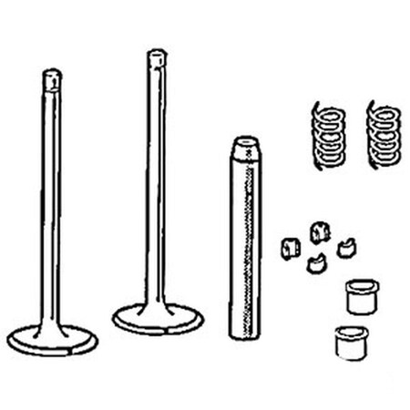 Aftermarket One New Replacement Keeper, Exhaust Valve Fits Ford New Holland A-EAM6518A-AI